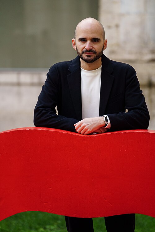 Cyril Aris during the celebration of the Valladolid International Film Festival in 2025