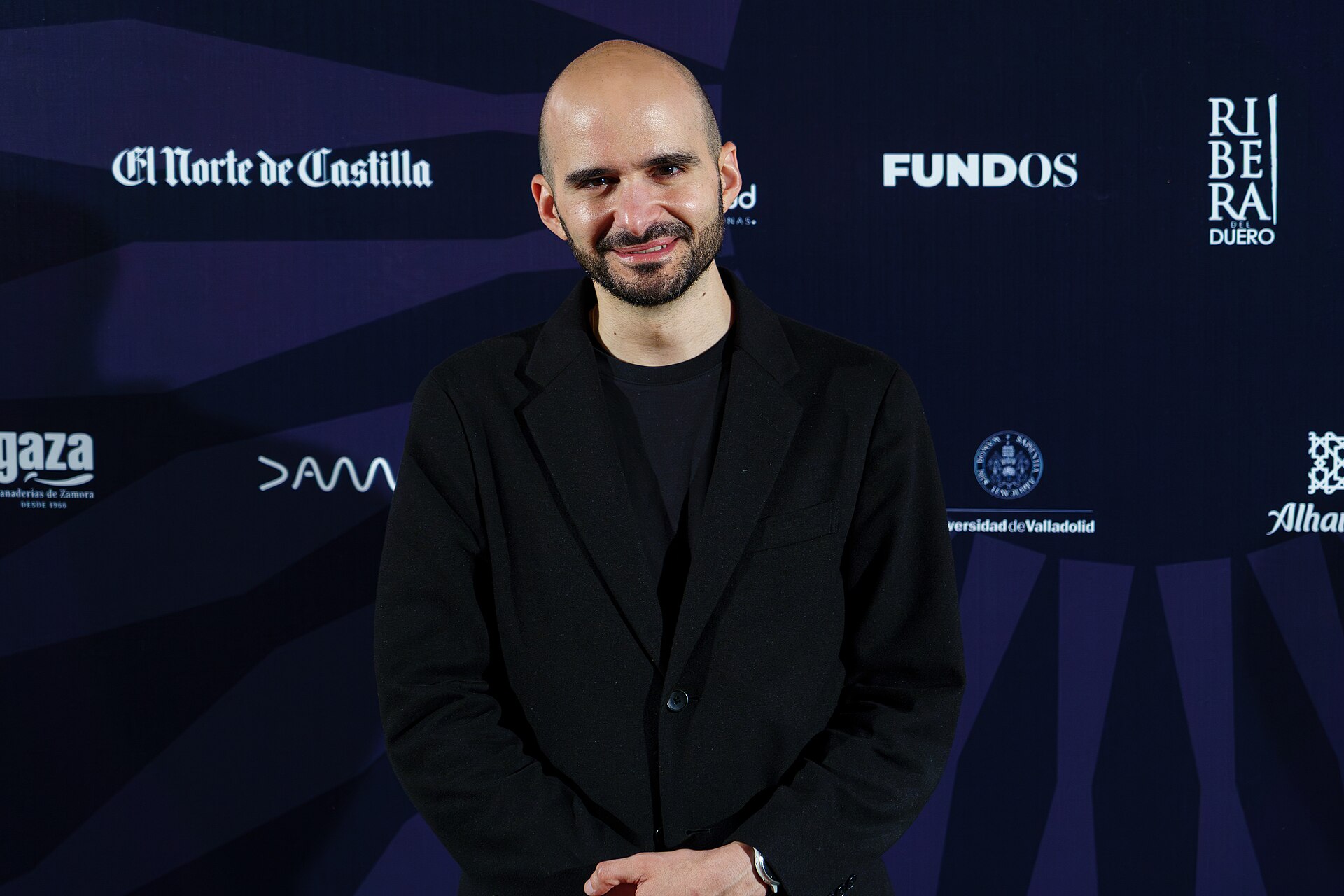 Cyril Aris during the celebration of the Valladolid International Film Festival in 2025