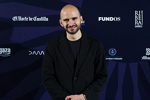 Cyril Aris during the celebration of the Valladolid International Film Festival in 2025