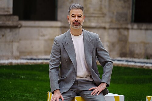 David Pablos during the celebration of the Valladolid International Film Festival in 2025