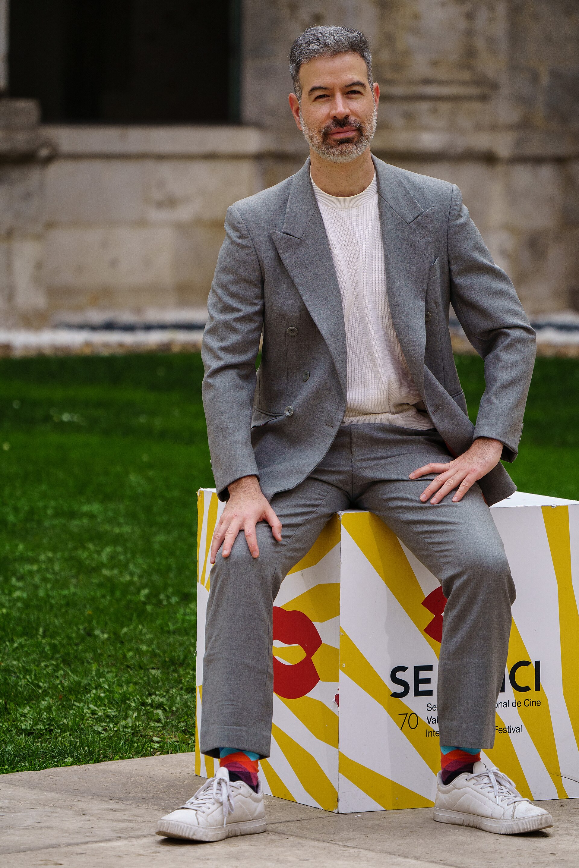 David Pablos during the celebration of the Valladolid International Film Festival in 2025