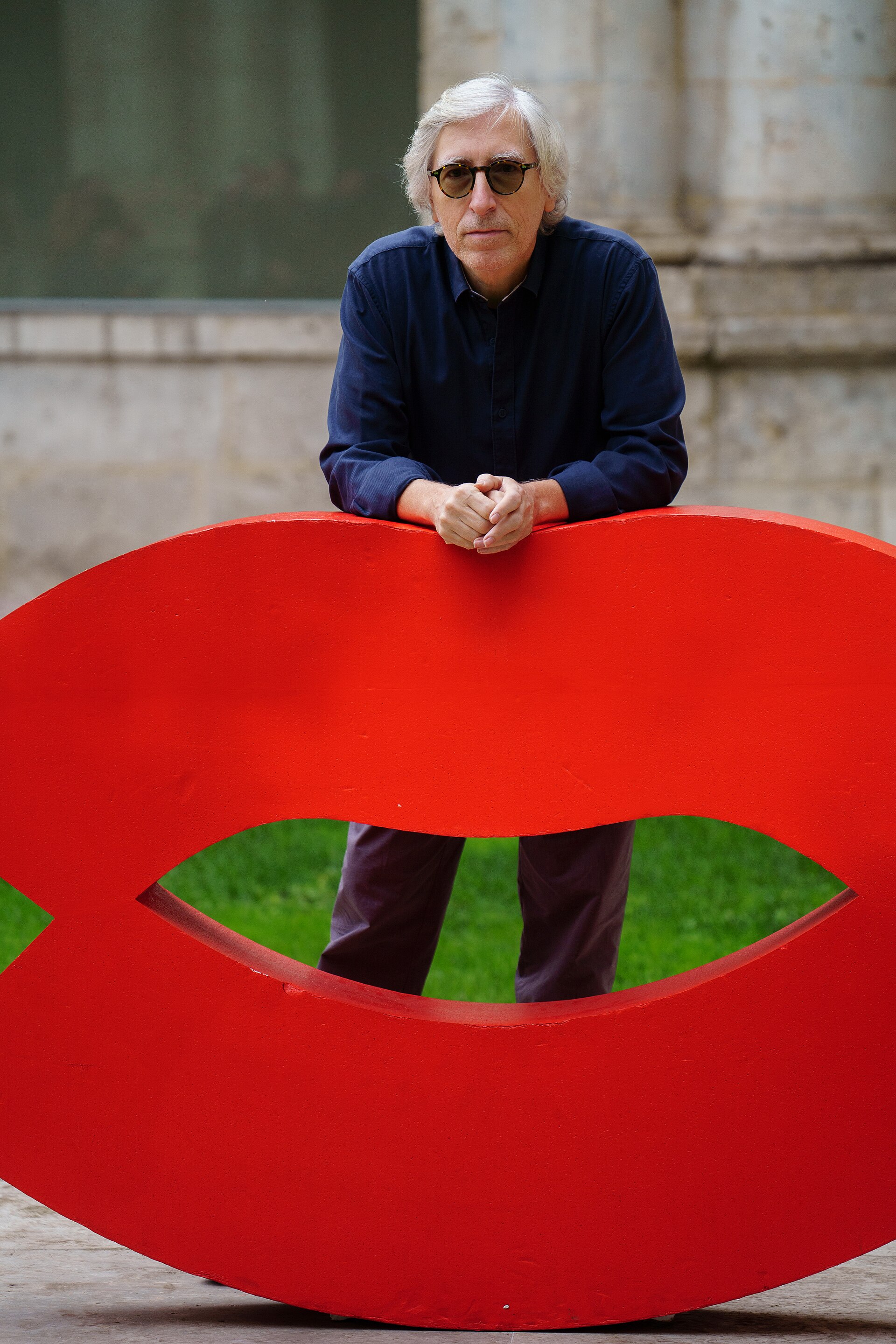 David Trueba during the celebration of the Valladolid International Film Festival in 2025