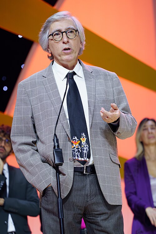 David Trueba during the celebration of the Valladolid International Film Festival in 2025