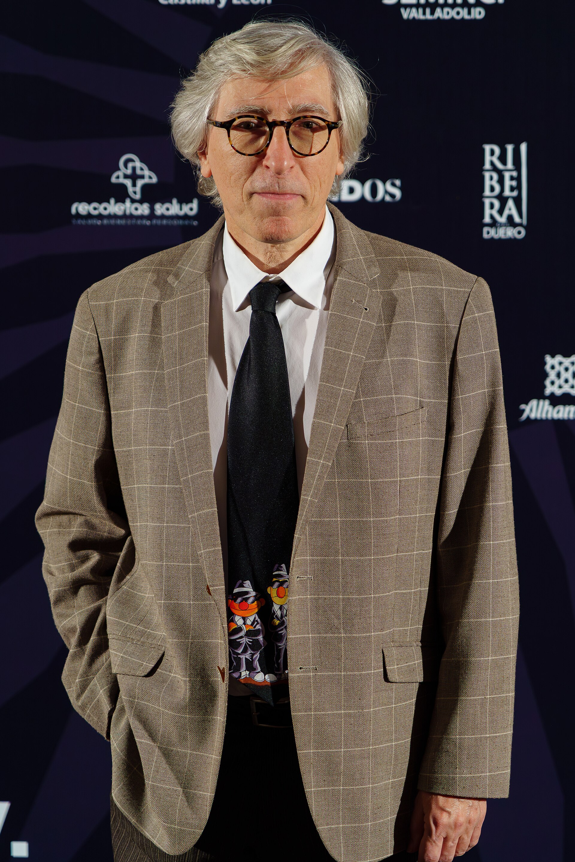David Trueba during the celebration of the Valladolid International Film Festival in 2025