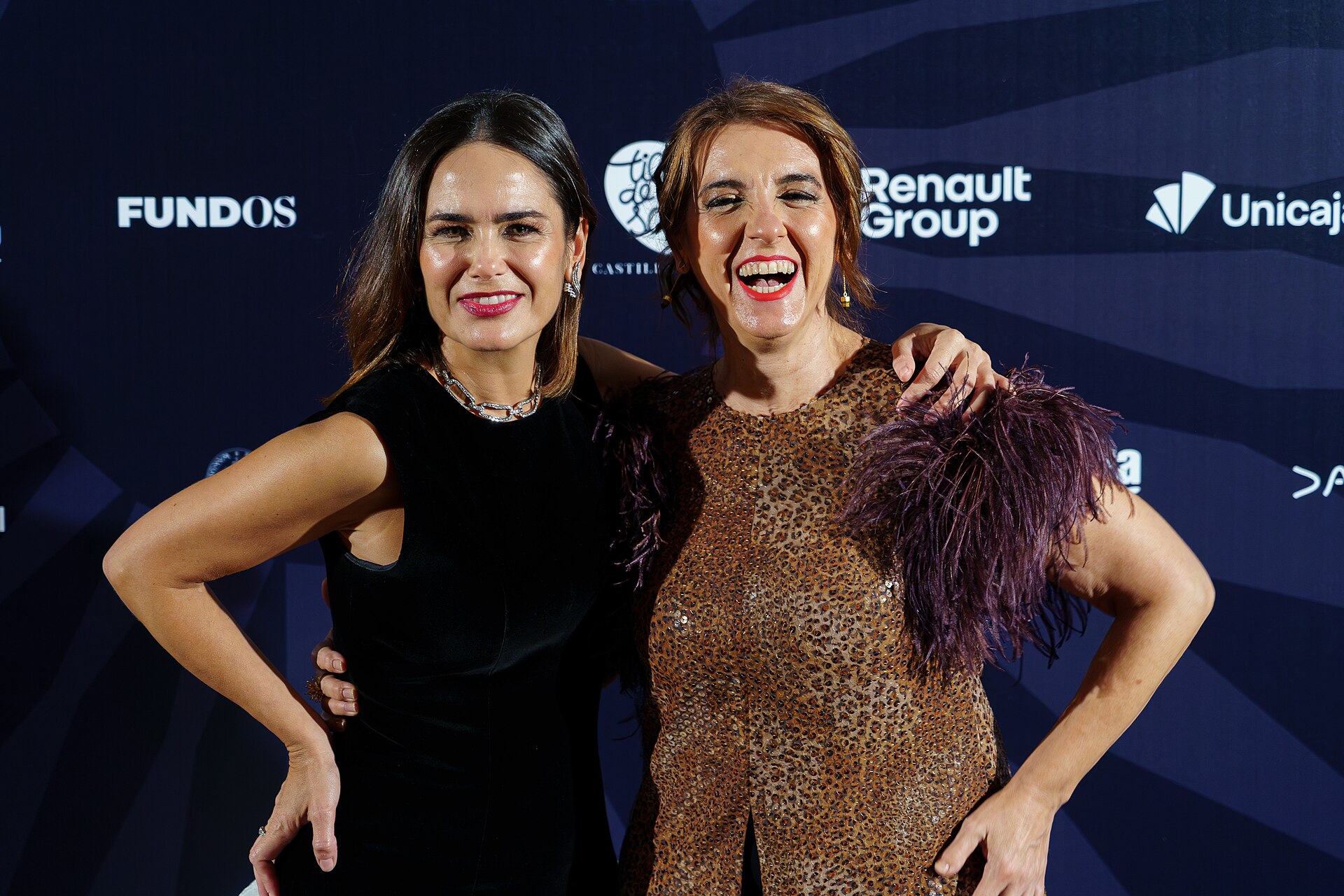 Elena Sánchez Sánchez & Llum Barrera  during the celebration of the Valladolid International Film Festival in 2025