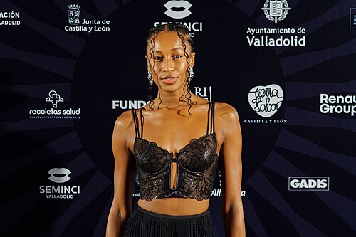 Elsy Gómez during the celebration of the Valladolid International Film Festival in 2025