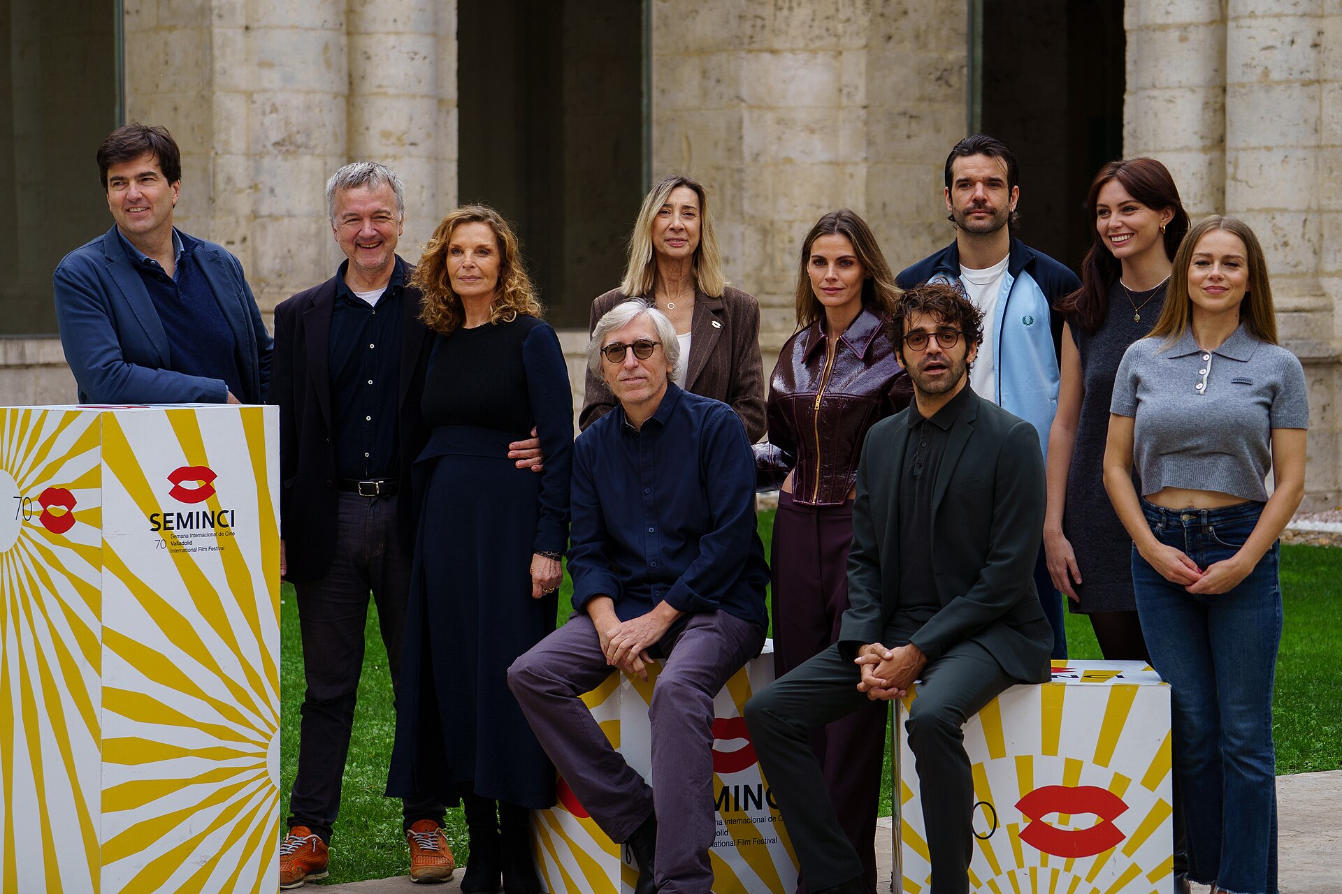 Always Winter Cast & Crew during the celebration of the Valladolid International Film Festival in 2025