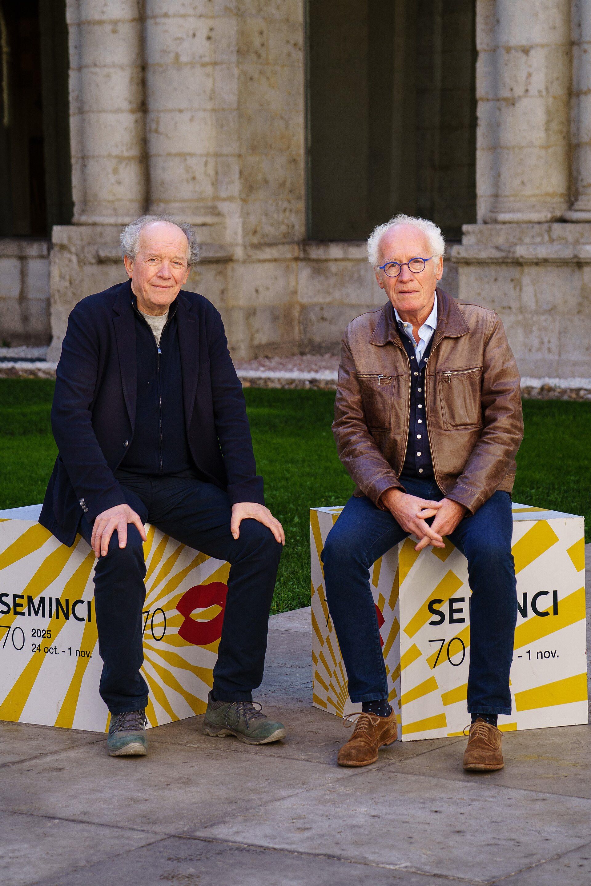 Jean-Pierre Dardenne during the celebration of the Valladolid International Film Festival in 2025