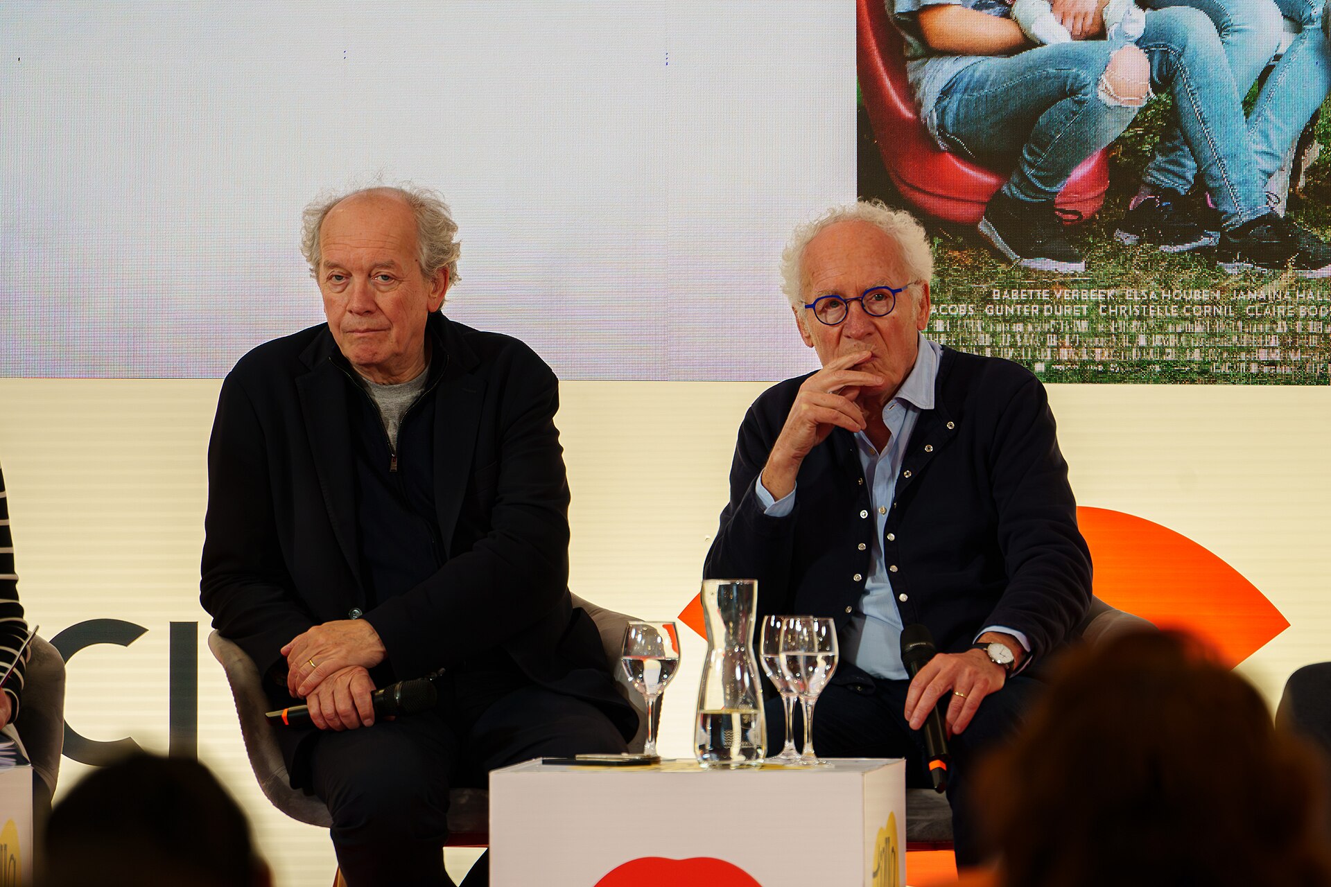 Jean-Pierre Dardenne during the celebration of the Valladolid International Film Festival in 2025