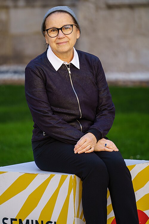 Ildikó Enyedi during the celebration of the Valladolid International Film Festival in 2025