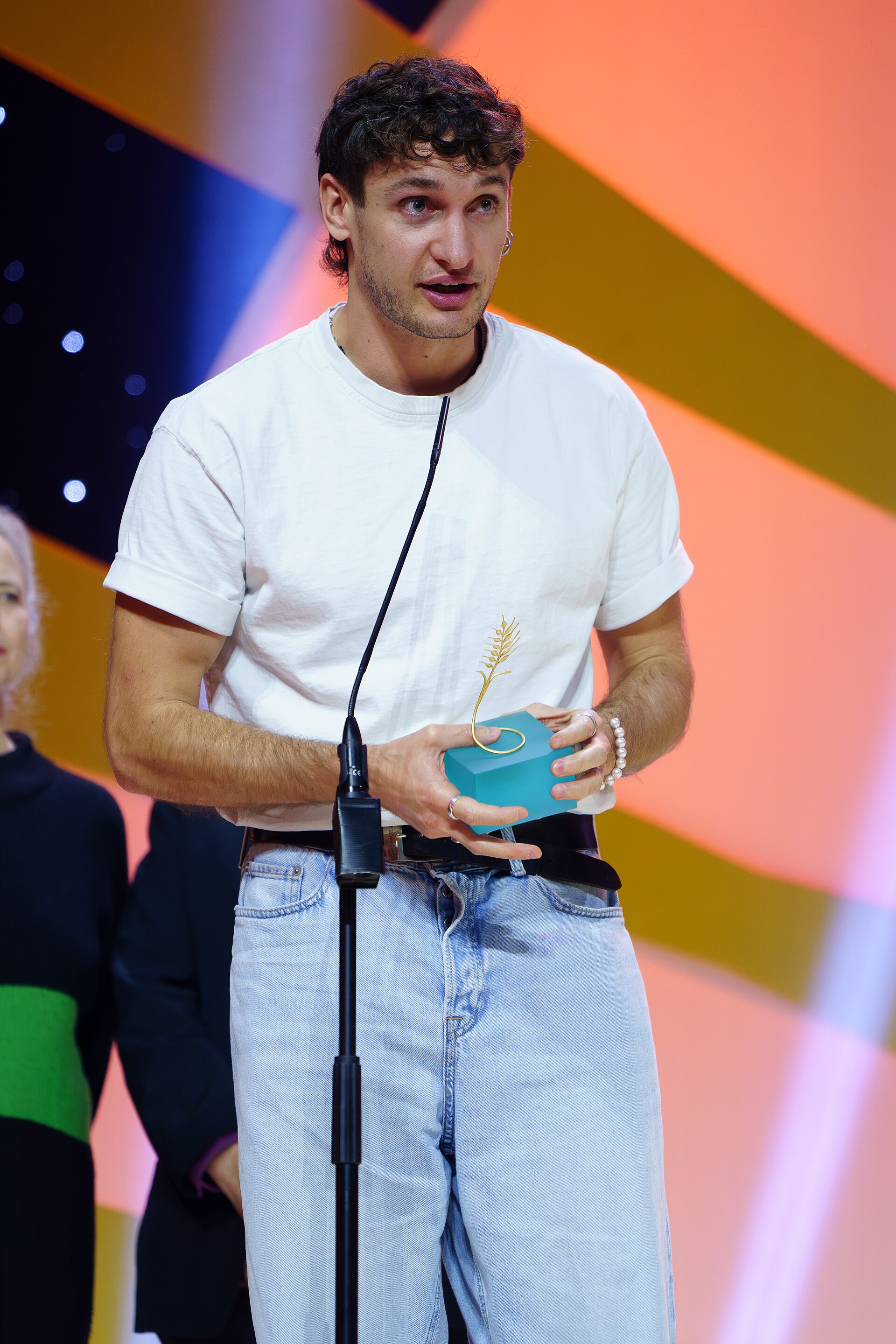 Jakob Ladányi Jancsó during the celebration of the Valladolid International Film Festival in 2025