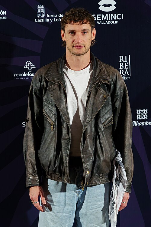 Jakob Ladányi Jancsó during the celebration of the Valladolid International Film Festival in 2025