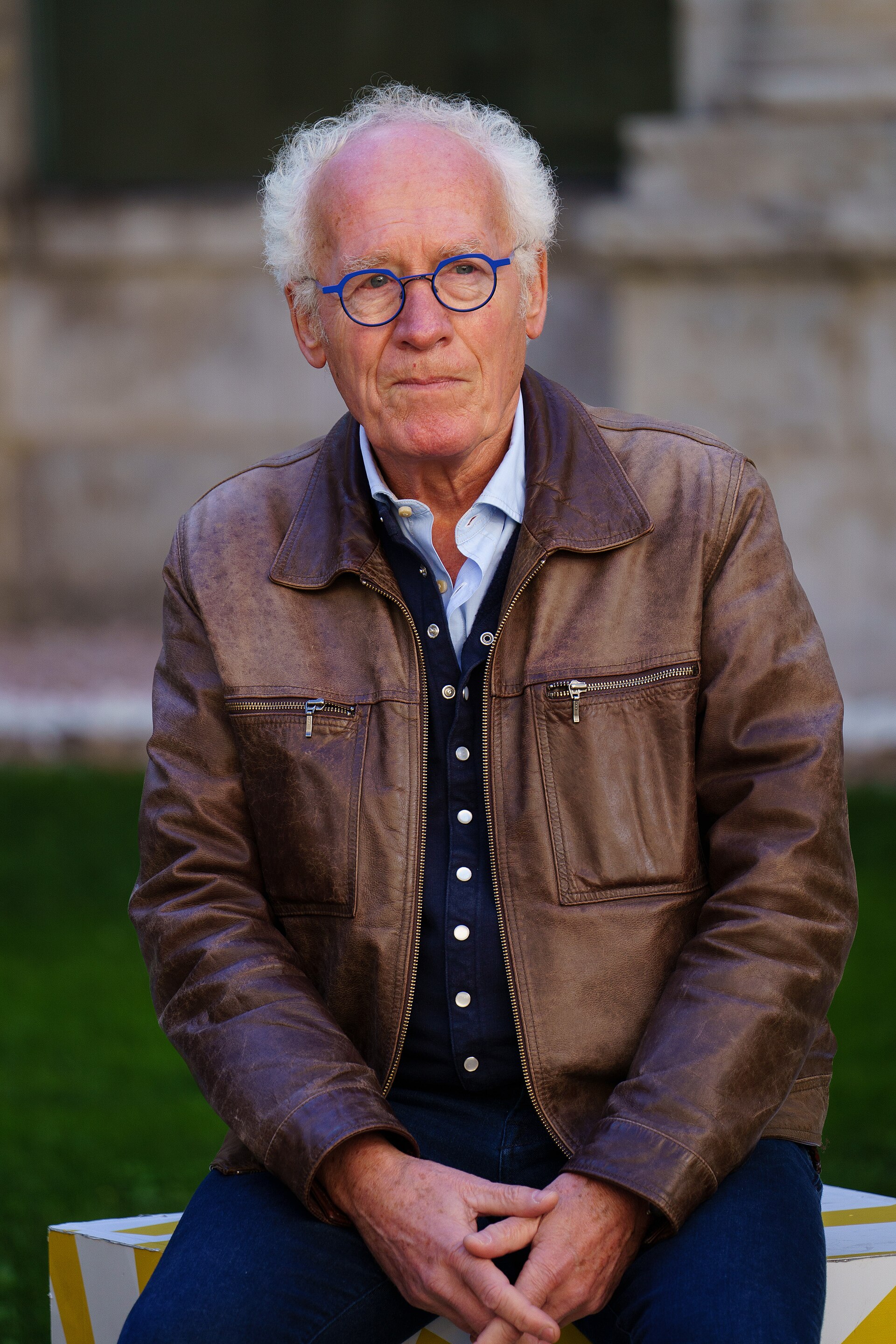 Jean-Pierre Dardenne during the celebration of the Valladolid International Film Festival in 2025
