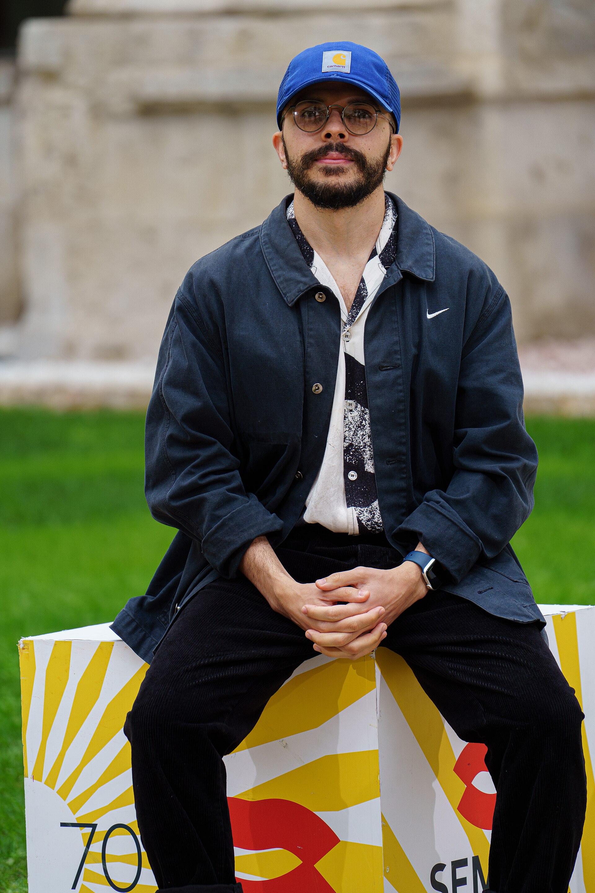 Joel Alfonso Vargas during the celebration of the Valladolid International Film Festival in 2025