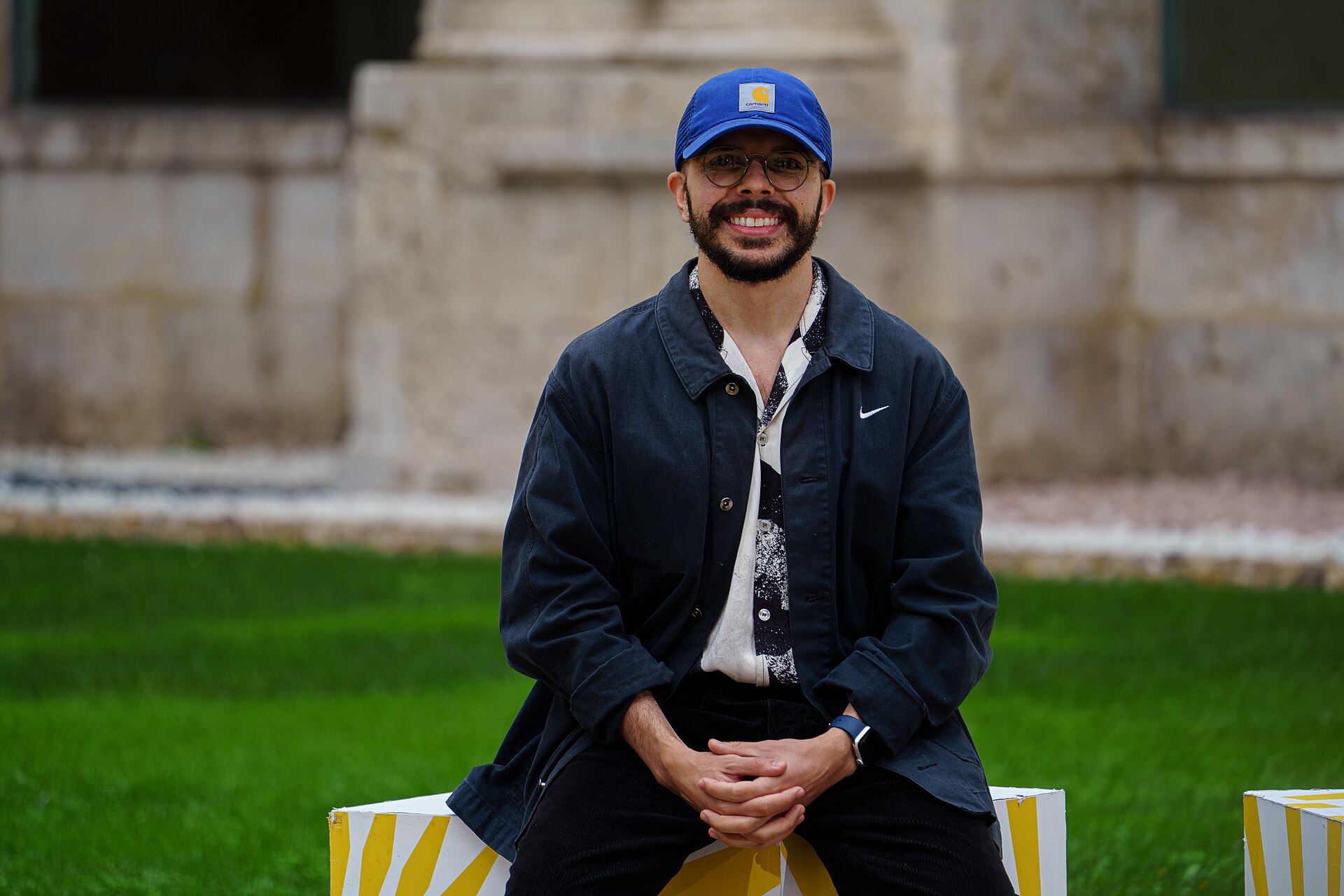 Joel Alfonso Vargas during the celebration of the Valladolid International Film Festival in 2025