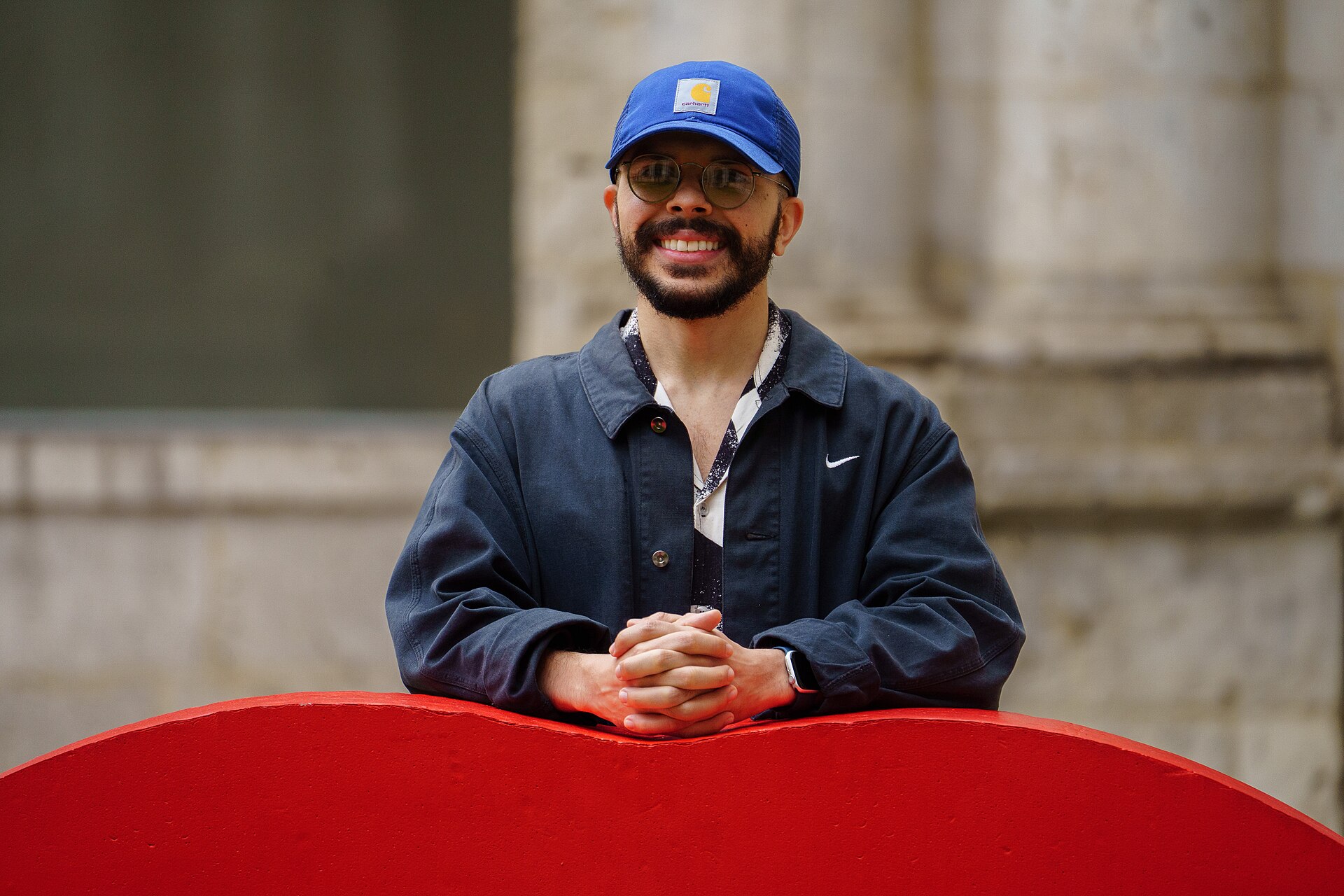 Joel Alfonso Vargas during the celebration of the Valladolid International Film Festival in 2025
