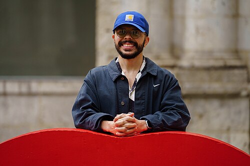 Joel Alfonso Vargas during the celebration of the Valladolid International Film Festival in 2025