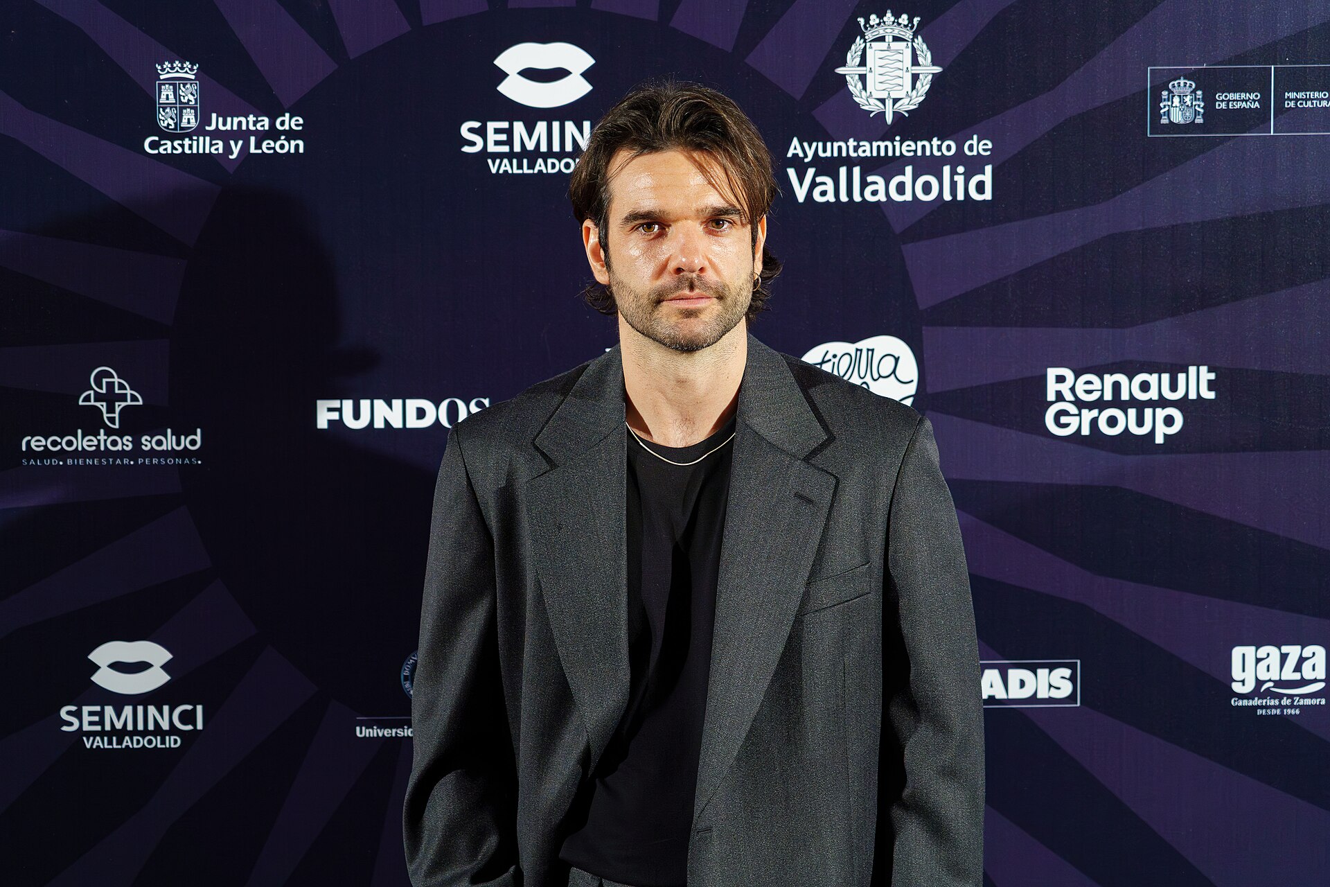 Jon Arias during the celebration of the Valladolid International Film Festival in 2025