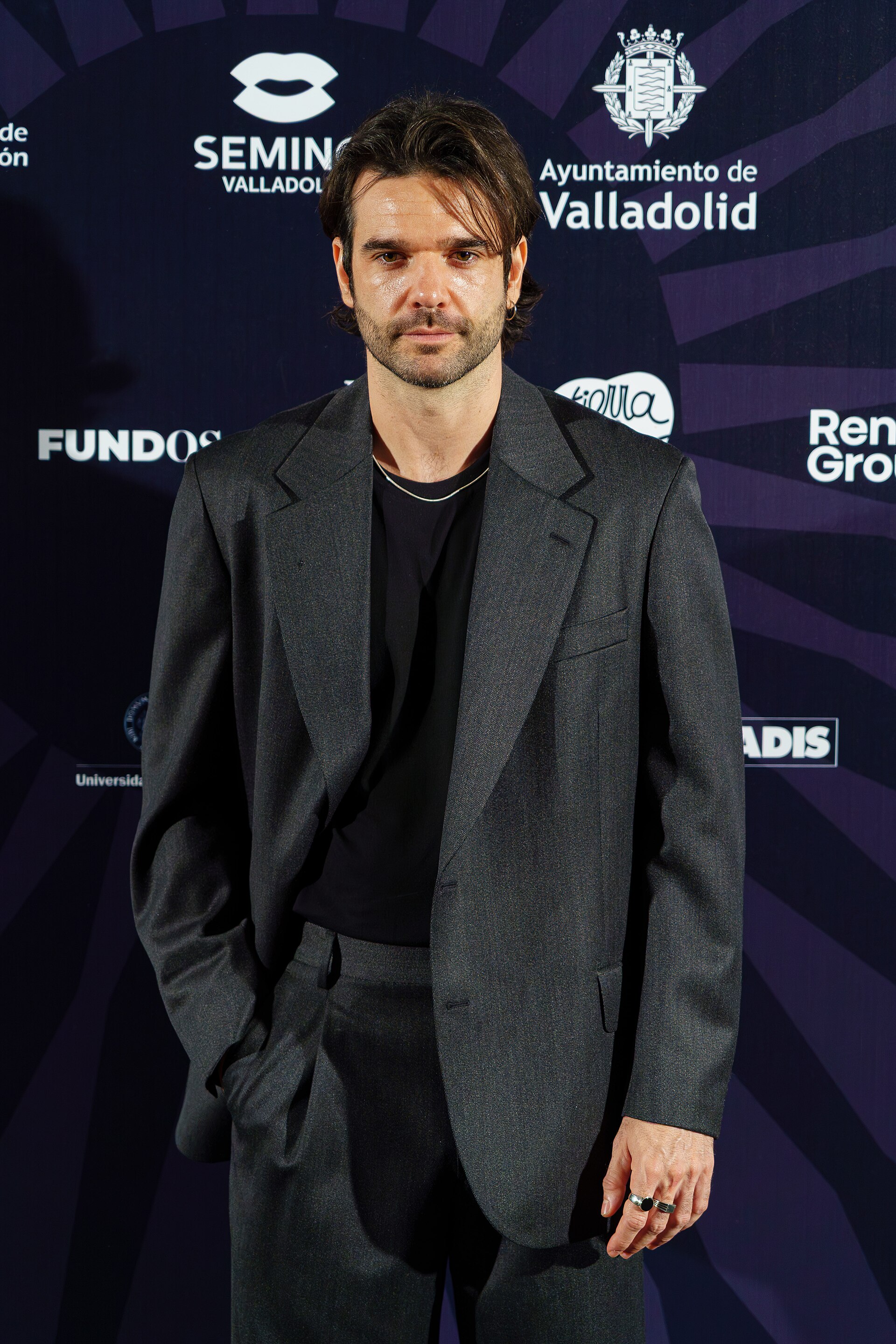 Jon Arias during the celebration of the Valladolid International Film Festival in 2025