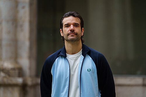 Jon Arias during the celebration of the Valladolid International Film Festival in 2025