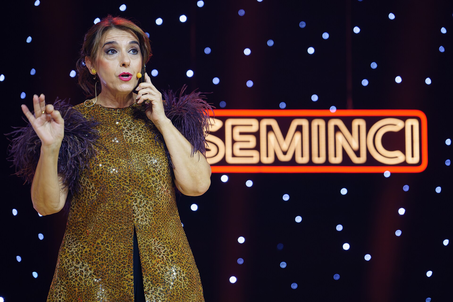 Llum Barrera  during the celebration of the Valladolid International Film Festival in 2025