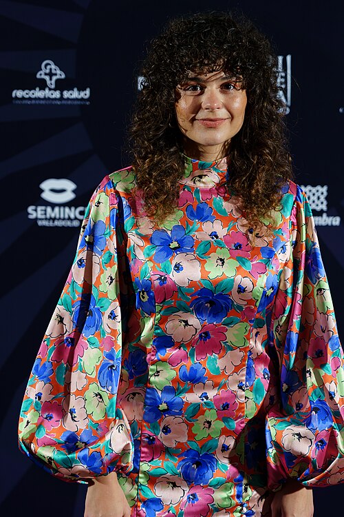 María Herrera during the celebration of the Valladolid International Film Festival in 2025