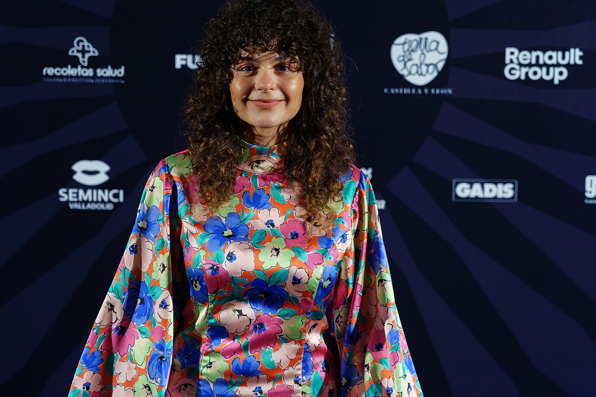 María Herrera during the celebration of the Valladolid International Film Festival in 2025