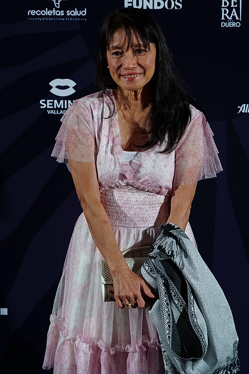 Norna Canda during the celebration of the Valladolid International Film Festival in 2025