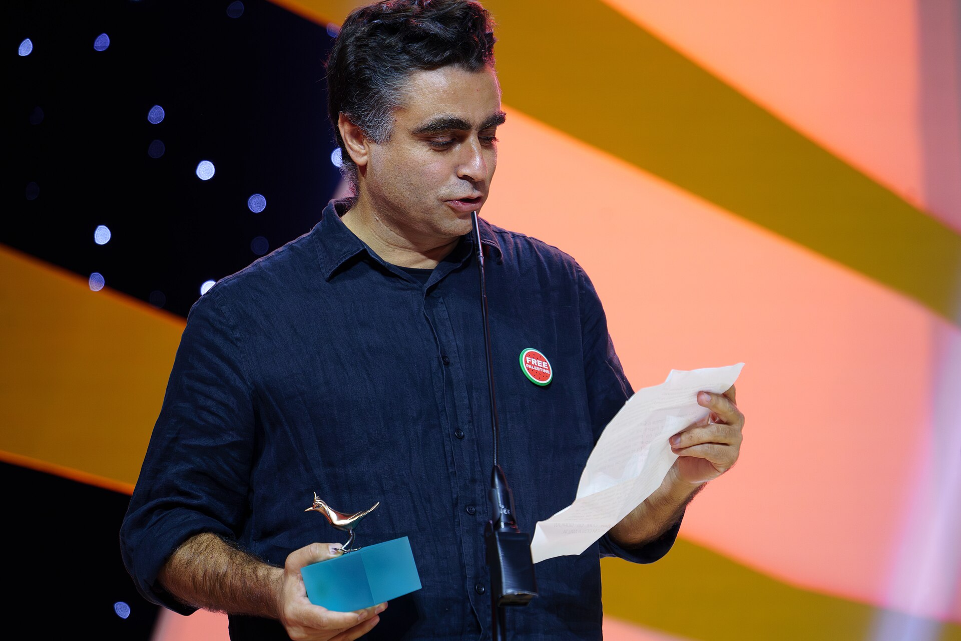 Pedro Pinho during the celebration of the Valladolid International Film Festival in 2025