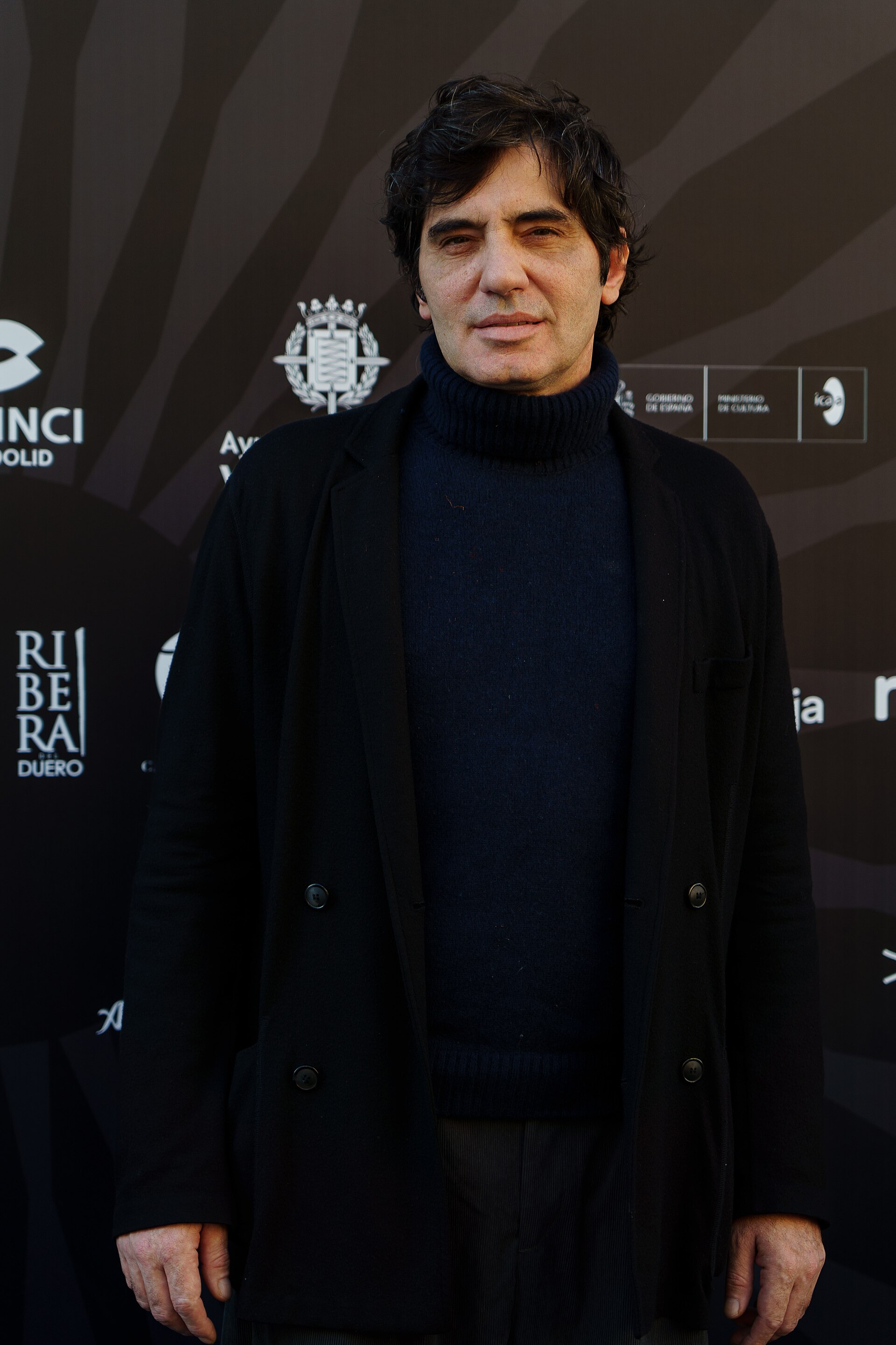 Pietro Marcello during the celebration of the Valladolid International Film Festival in 2025