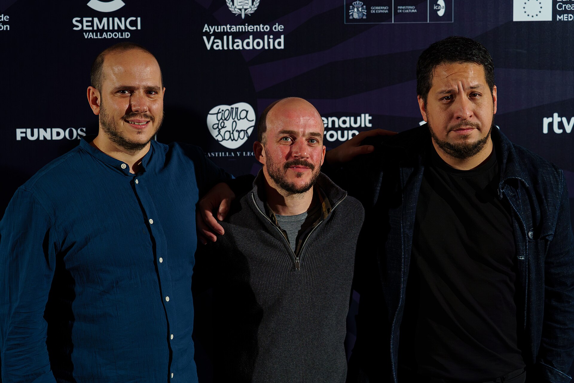 Ramiro Sonzini y Ezequiel Salinas during the celebration of the Valladolid International Film Festival in 2025