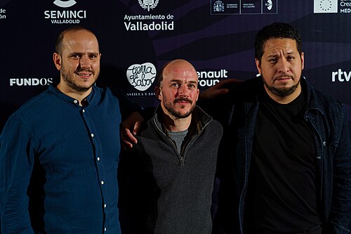 Ramiro Sonzini y Ezequiel Salinas during the celebration of the Valladolid International Film Festival in 2025