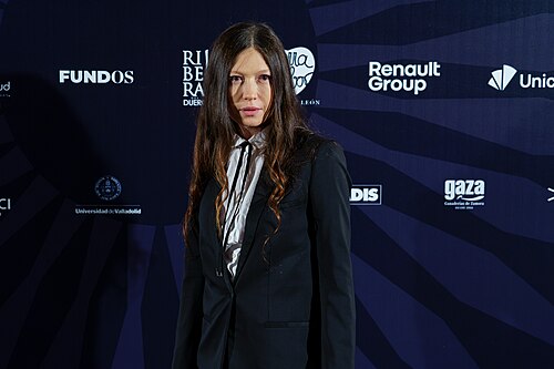 Vladlena Sandu during the celebration of the Valladolid International Film Festival in 2025