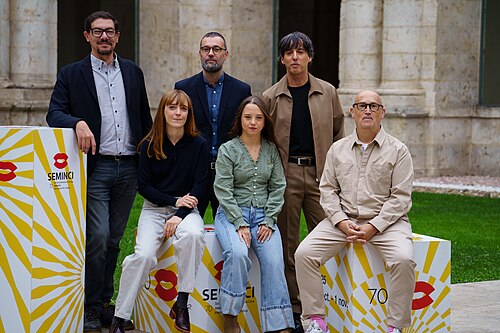 Yakarta Cast & Crew during the celebration of the Valladolid International Film Festival in 2025
