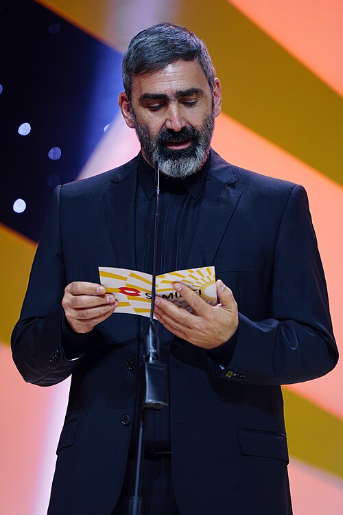 Yuri Ancarani during the celebration of the Valladolid International Film Festival in 2025