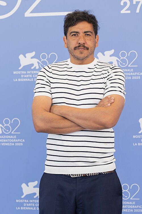 sergio prina, actor, at 82nd Venice International Film Festival in Venice, Italy for the film "Un Cabo Suelto" (A Loose End).