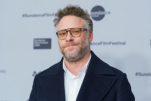 Seth Rogen attending the premiere of "The Invite" at the Sundance Film Festival