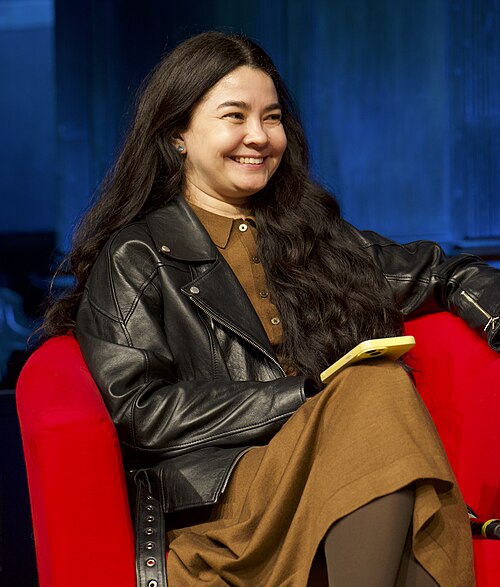 Sevgil Musaieva, editor-in-chief of Ukrainian newspaper Ukrainska Pravda, speaking at the International Journalism Festival 2024 in Perugia, Italy on a panel called Is truth the first casualty of war? How we stand for journalistic freedoms in Ukraine