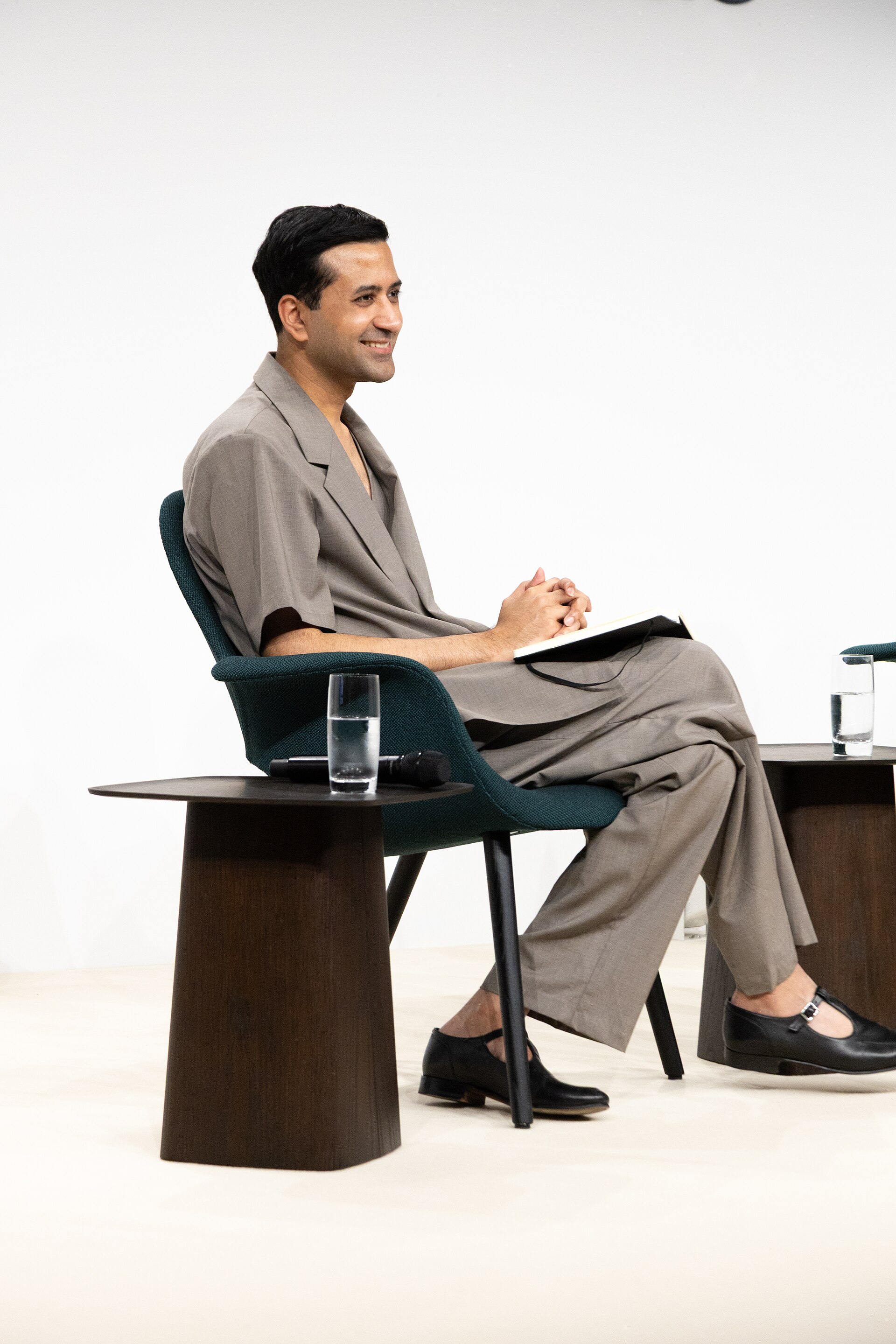 Shanay Jhaveri, Head of Visual Arts at Barbican Center, at the Art Basel international art fair in Basel, Switzerland in June 2025.