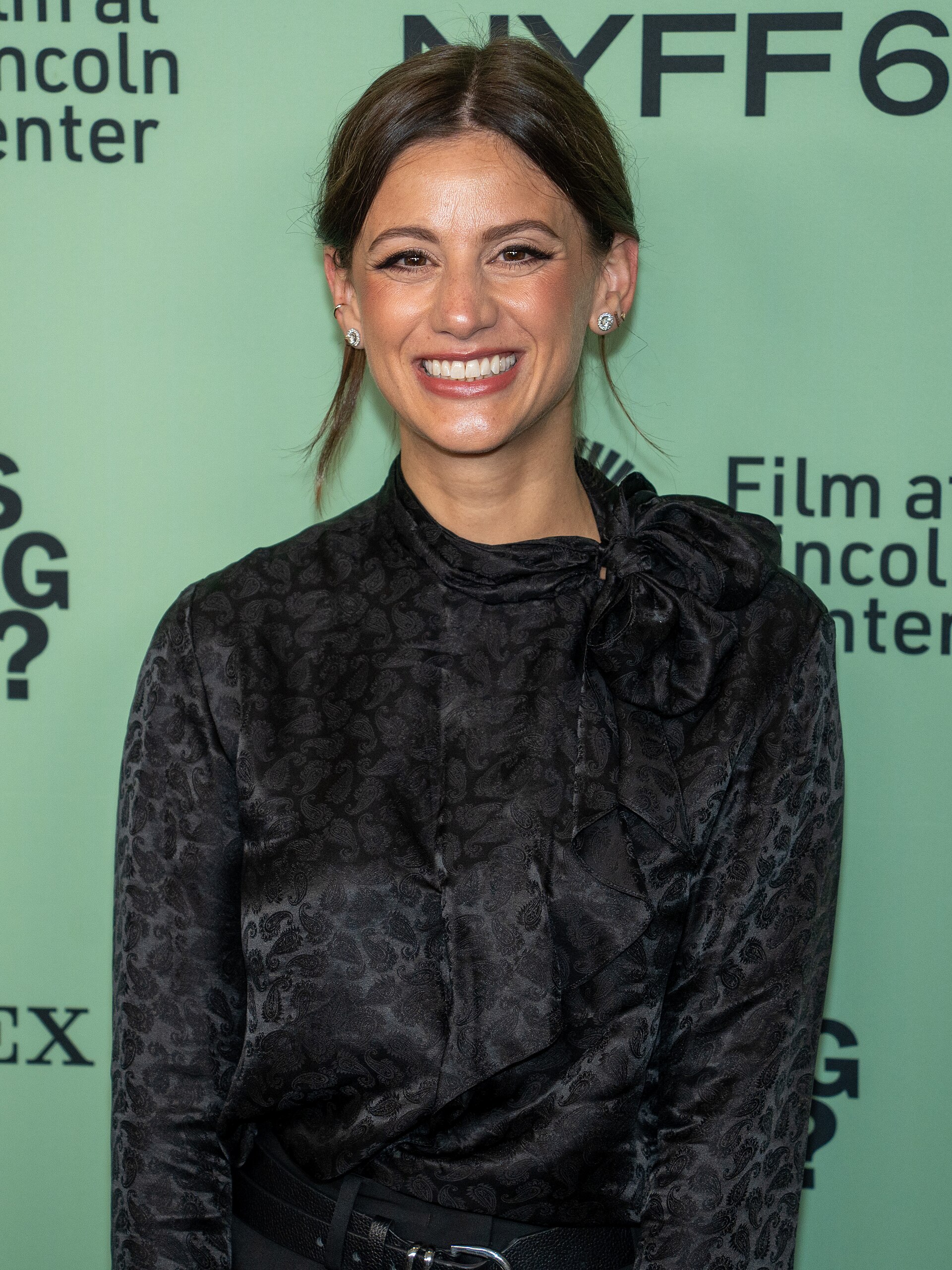 Shayna Markowitz at the 63rd annual New York Film Festival at Lincoln Center in 2025 for the film Is This Thing On?