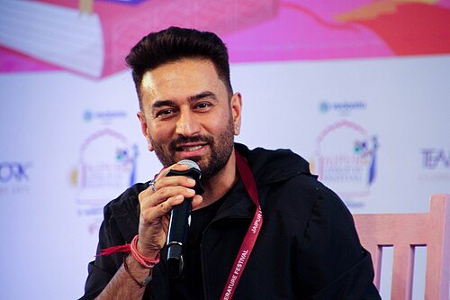 Shekhar Ravjiani, music director and composer, at the 2025 Jaipur Literature Fest.ival in Jaipur, India