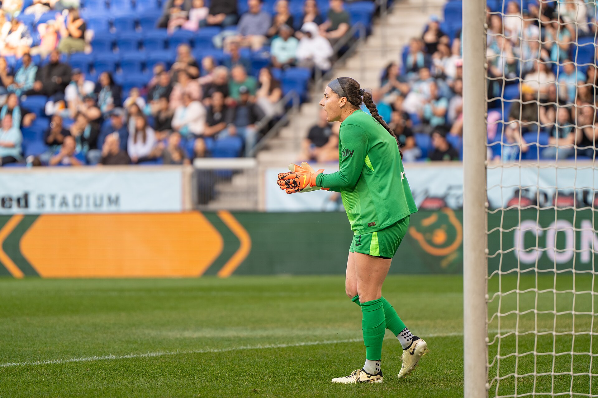 Shelby Hogan during Gotham FC vs Racing Louisville on Oct 19, 2025