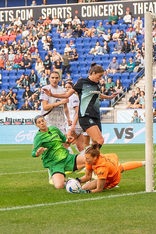 Shelby Hogan Jordyn Bloomer during Gotham FC vs Racing Louisville on Oct 19, 2025