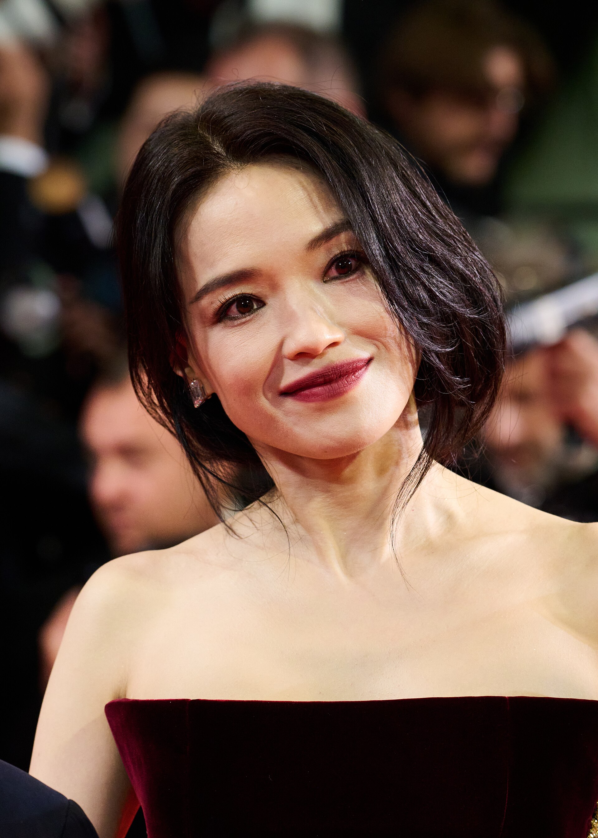 Shu Qi attends the premiere for the film "Resurrection" at the 2025 Cannes Film Festival