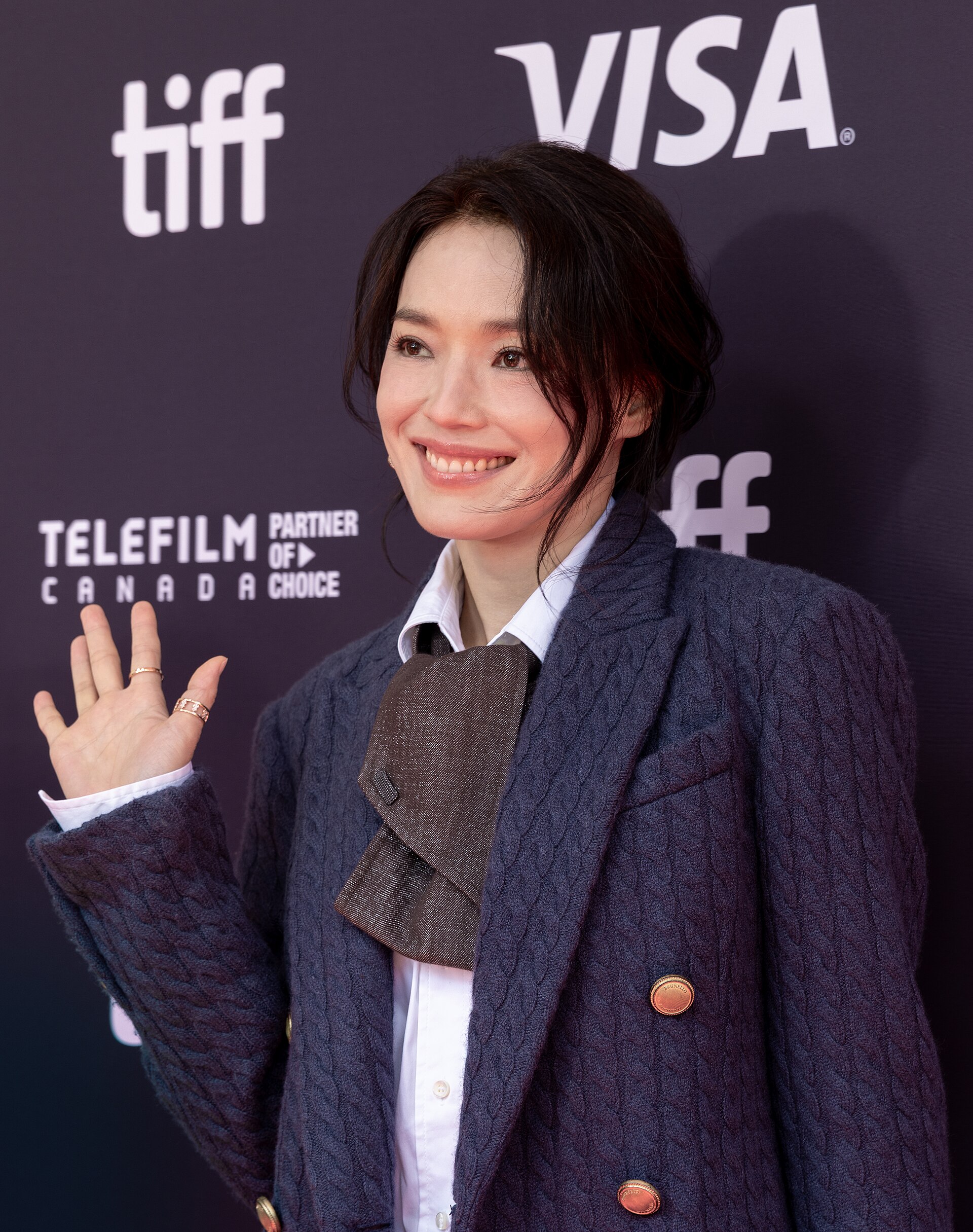 Shu Qi, director, at the 2025 Toronto International Film Festival (TIFF) for the movie Girl.