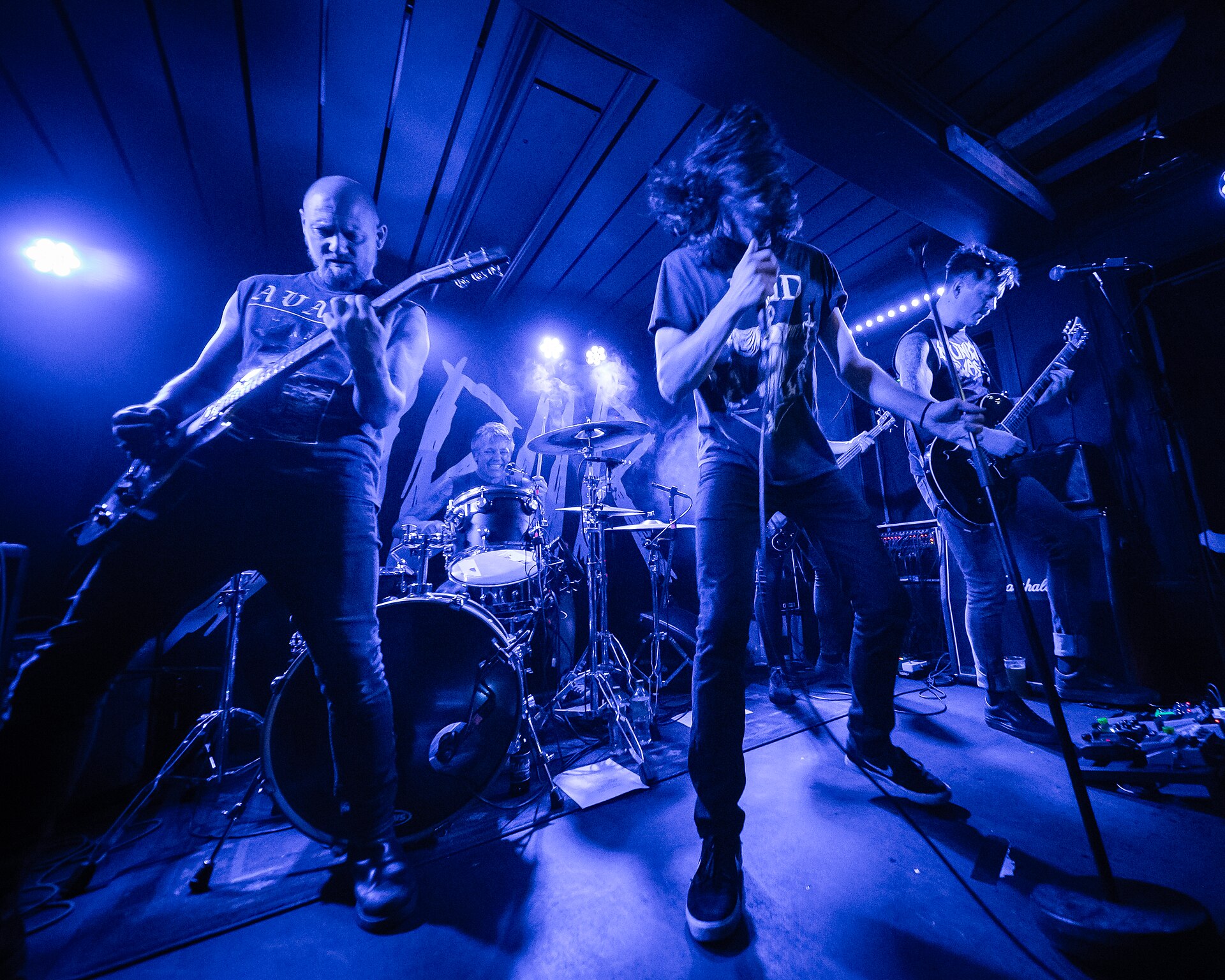 Sibiir performing at Lillesand Rockklubb 2024