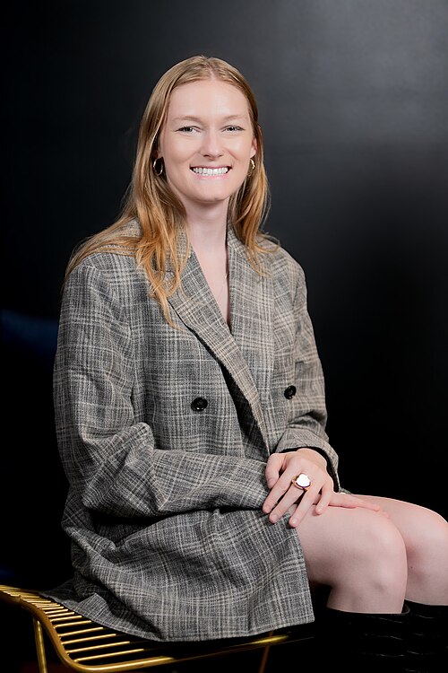 A portrait photo of Sierra Nelson from the WikiStudio event during the 2026 SXSW