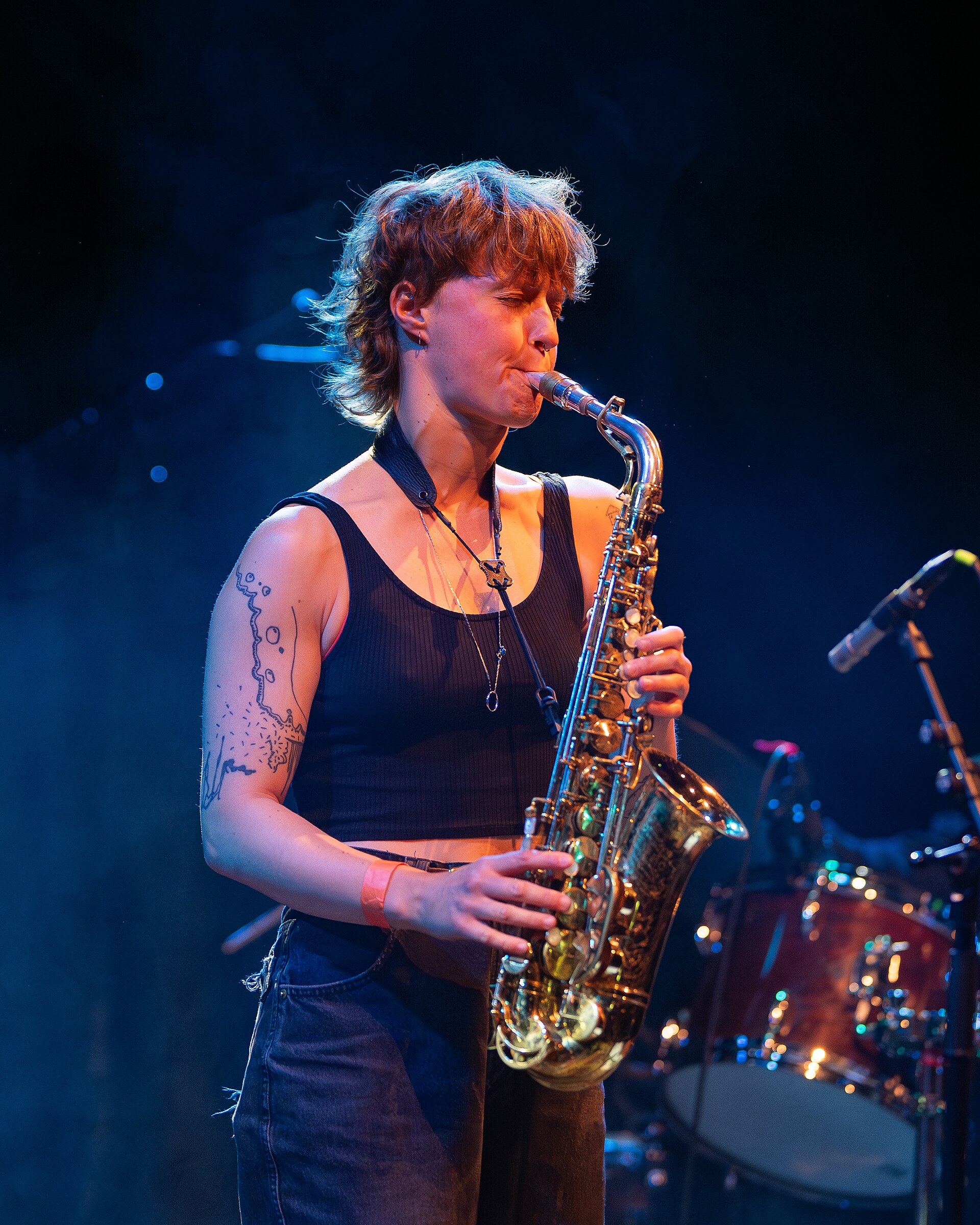 Signe Emmeluth with her quartet "Emmeluth's Amoeba" at Kristiansand Jazzfestival 2025