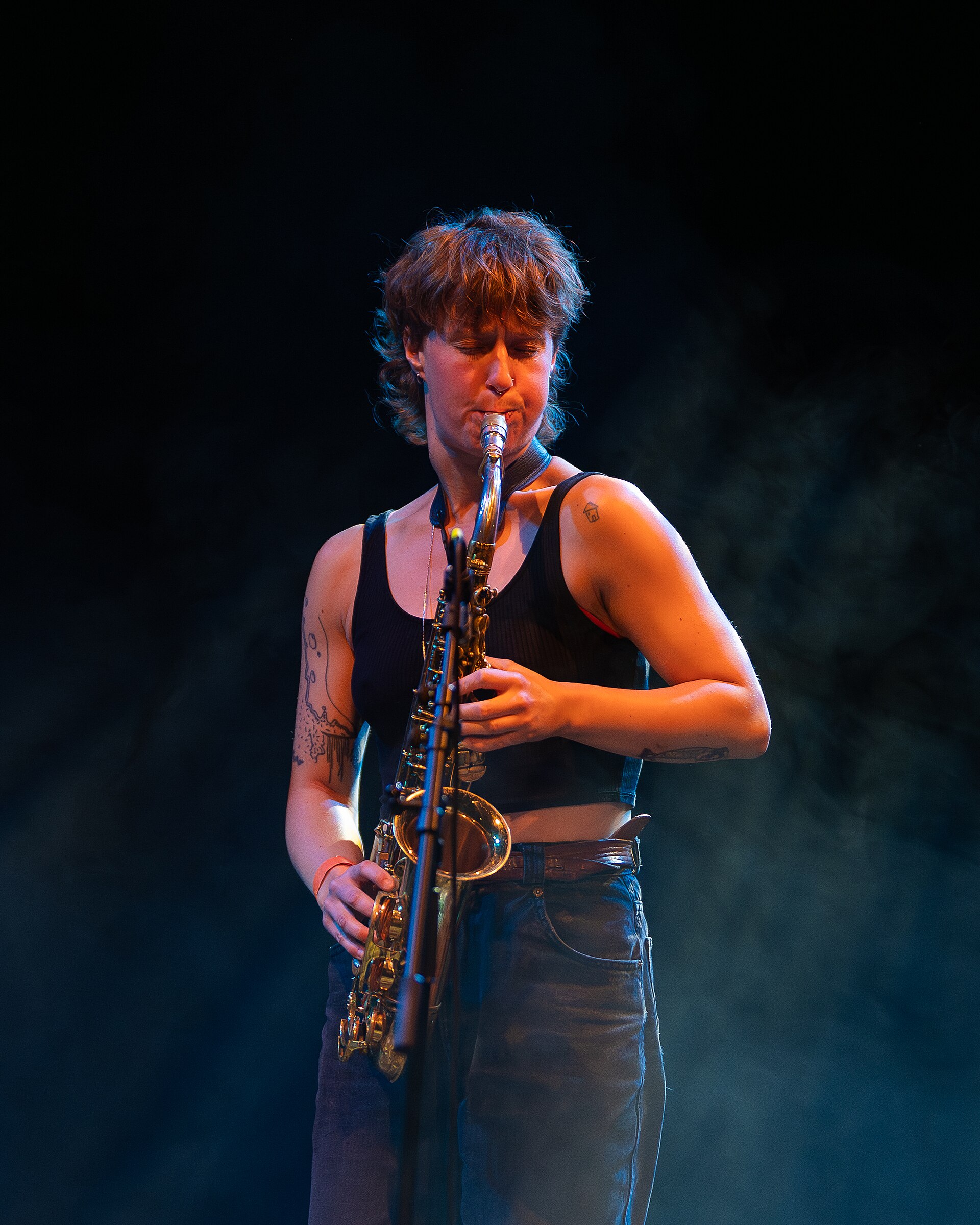 Signe Emmeluth with her quartet "Emmeluth's Amoeba" at Kristiansand Jazzfestival 2025