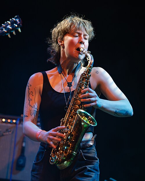 Signe Emmeluth with her quartet "Emmeluth's Amoeba" at Kristiansand Jazzfestival 2025
